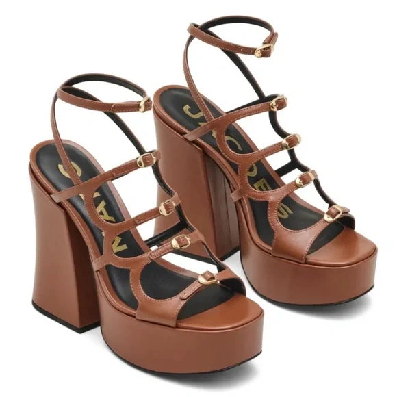 THE KIKI PLATFORM SANDAL - Picture 1 of 6